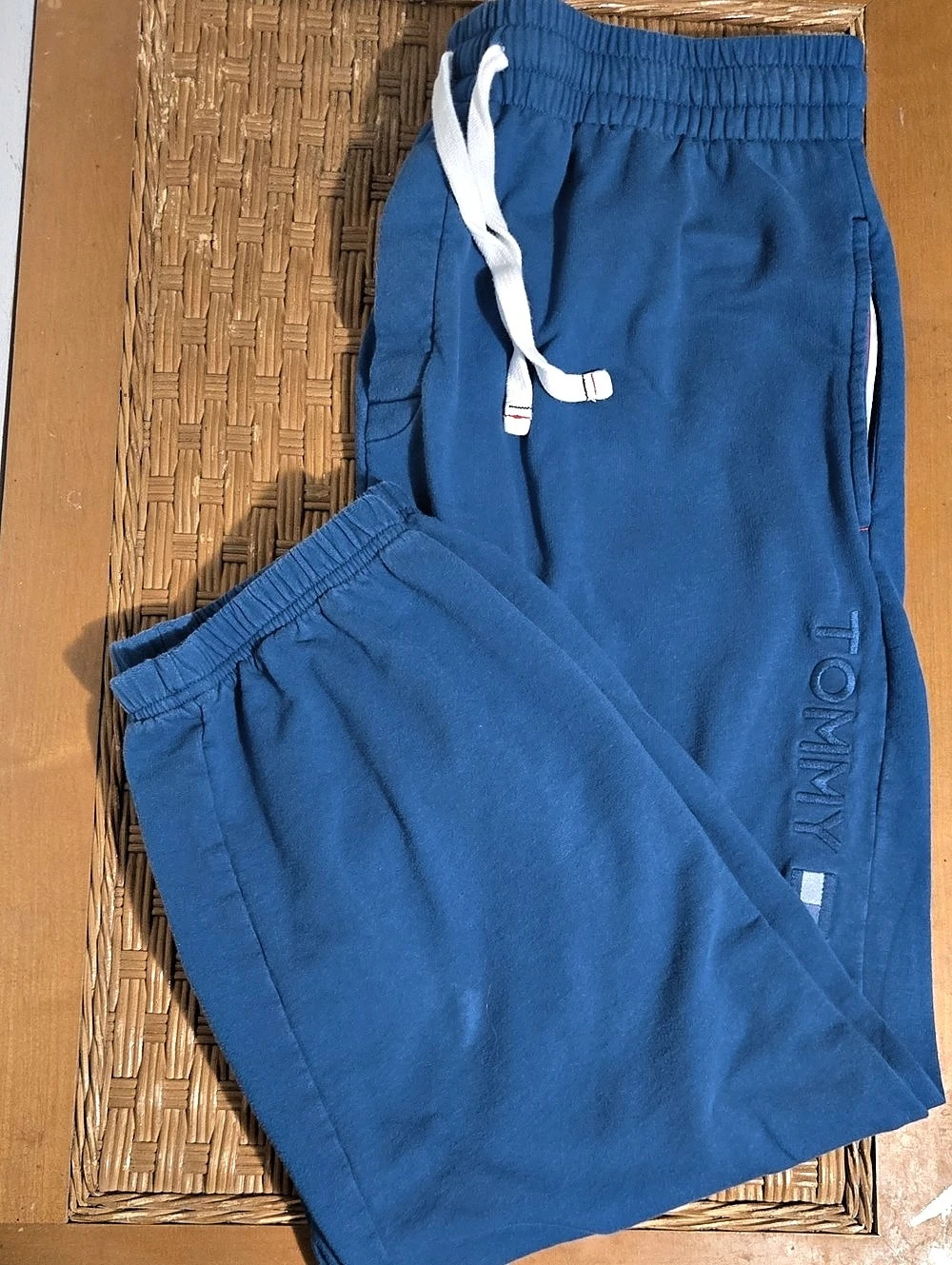Tommy Hilfiger Men's Sleepwear Lounge Jogger Pants Blue XL